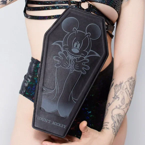 Loungefly Exclusive Disney Count Mickey Coffin Convertible Crossbody Bag Amazon.com: Loungefly X LASR Exclusive Disney Count Mickey  main image 3